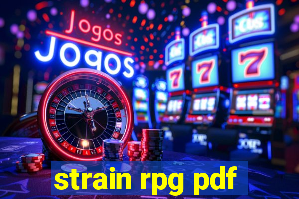 strain rpg pdf